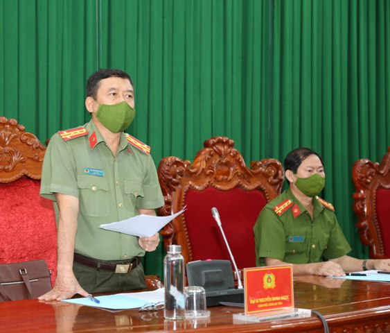 Công an Sóc Trăng bố trí hơn 1 300 cán bộ, chiến sỹ tại các chốt phòng, chống dịch