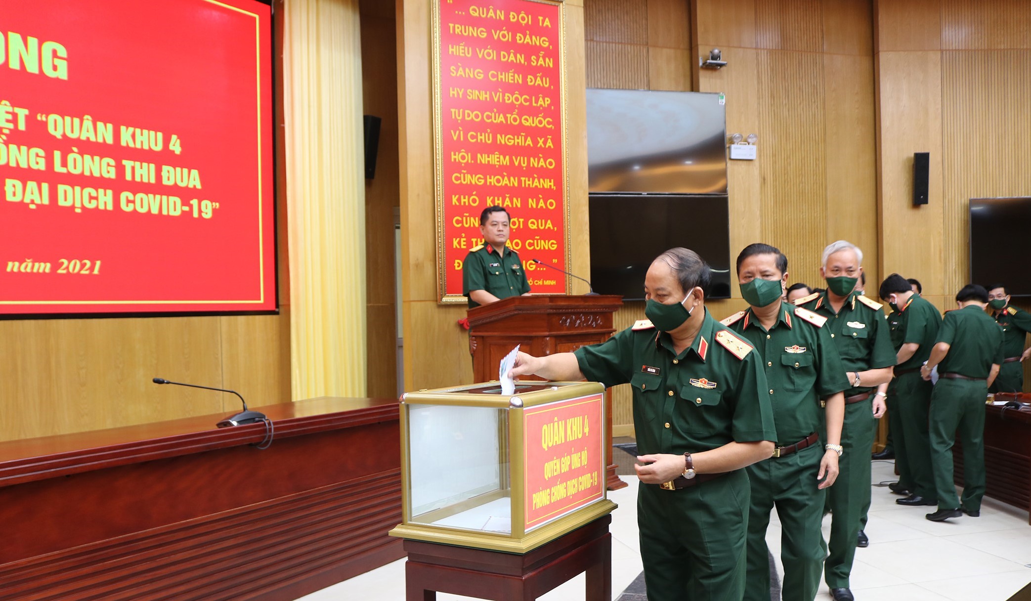 Quân khu 4 phát động Phong trào Thi đua đặc biệt phòng, chống dịch COVID-19