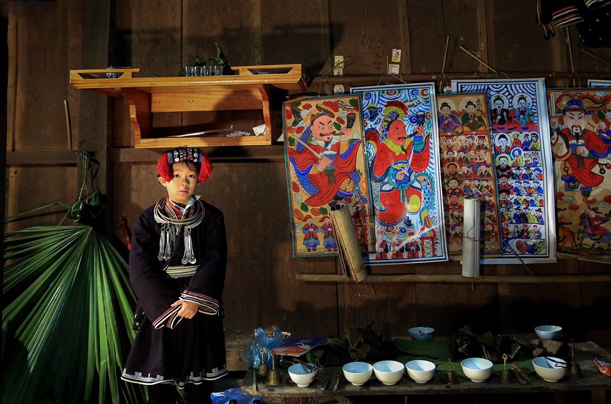 Độc đáo nghi lễ Lập tĩnh - lễ đặt tên của người Dao Tiền