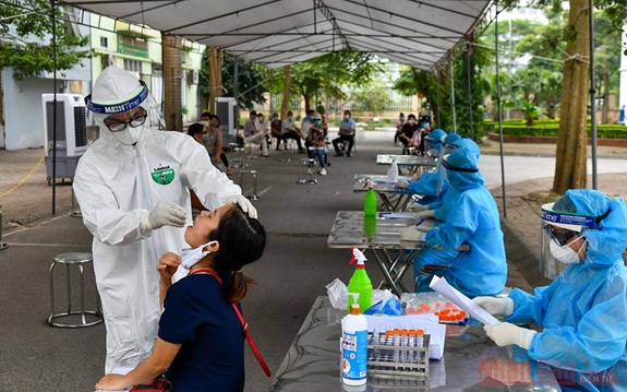 Hà Nội thêm 33 ca mắc COVID-19, riêng ổ dịch Thanh Xuân 25 ca