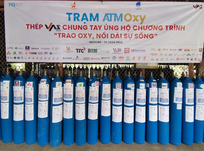 Khai trương Trạm bơm Oxy tại quận 7, TP Hồ Chí Minh