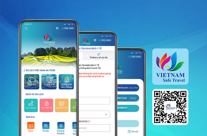 Tích hợp tính năng “Tờ khai y tế” trên ứng dụng Du lịch Việt Nam an toàn