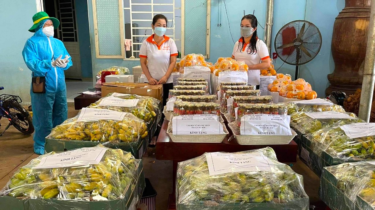 Bình Phước “tiếp sức” cho sinh viên, người dân tại vùng dịch TP Hồ Chí Minh