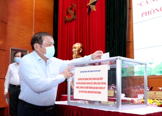Ngành văn hóa thi đua phòng ,chống dịch COVID-19