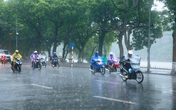 Dự báo ngày và đêm 30 8 Nhiều địa phương trên cả nước có mưa vừa, mưa to