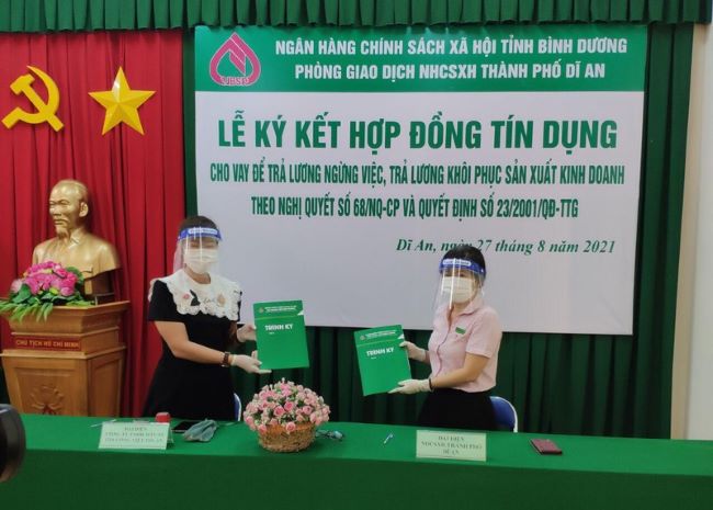 Bình Dương Thực hiện cho vay trả lương cho doanh nghiệp ảnh hưởng dịch COVID-19