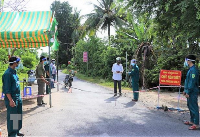 Tiền Giang siết chặt các biện pháp phòng dịch, mở rộng “vùng xanh”