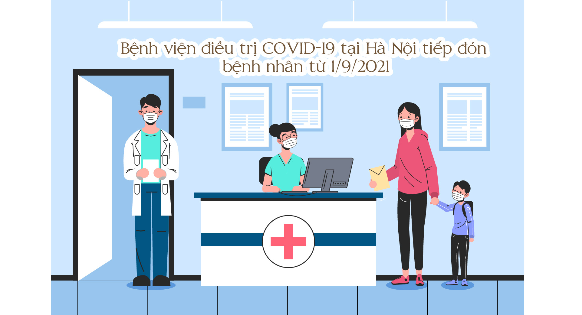 Bệnh viện điều trị COVID-19 tại Hà Nội tiếp đón bệnh nhân từ 1 9 2021