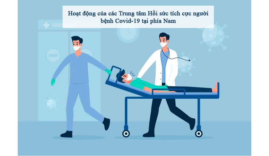 Hoạt động của các Trung tâm Hồi sức tích cực người bệnh COVID-19 tại phía Nam