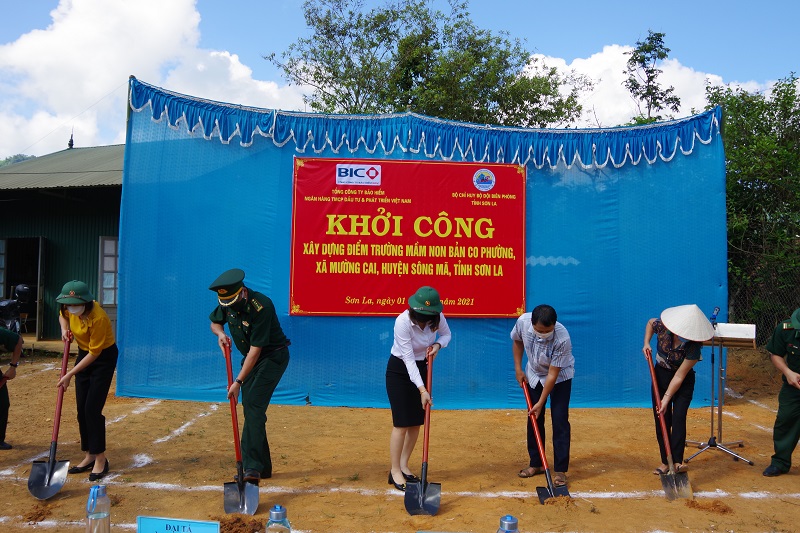 Điểm trường mầm non góp thêm người công dân tốt