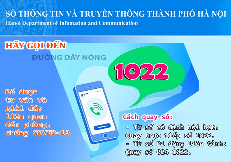 Hà Nội Tổng đài 1022 mở thêm kênh giải đáp các vấn đề an sinh xã hội