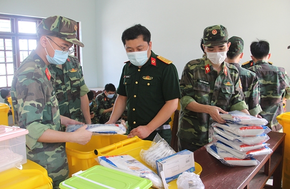 Quân đội tham gia phòng, chống dịch với quyết tâm, trách nhiệm và khả năng cao nhất