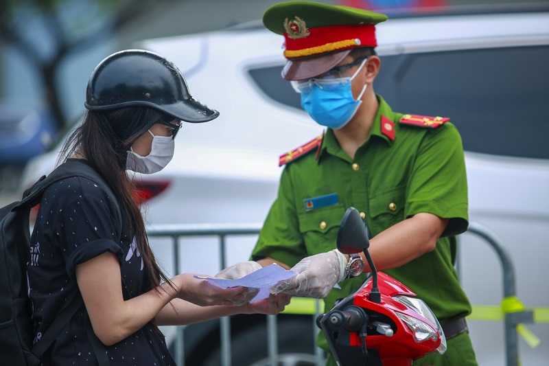 Từ 8 9, Công an xử lý nghiêm nếu không có giấy đi đường mới