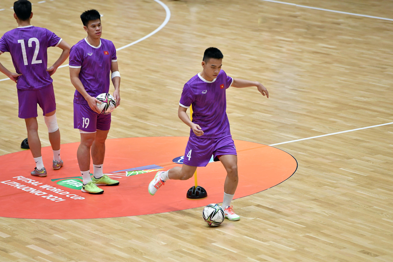 ĐT futsal Việt Nam nâng cao bản lĩnh thi đấu khi giáp mặt với các đối thủ mạnh