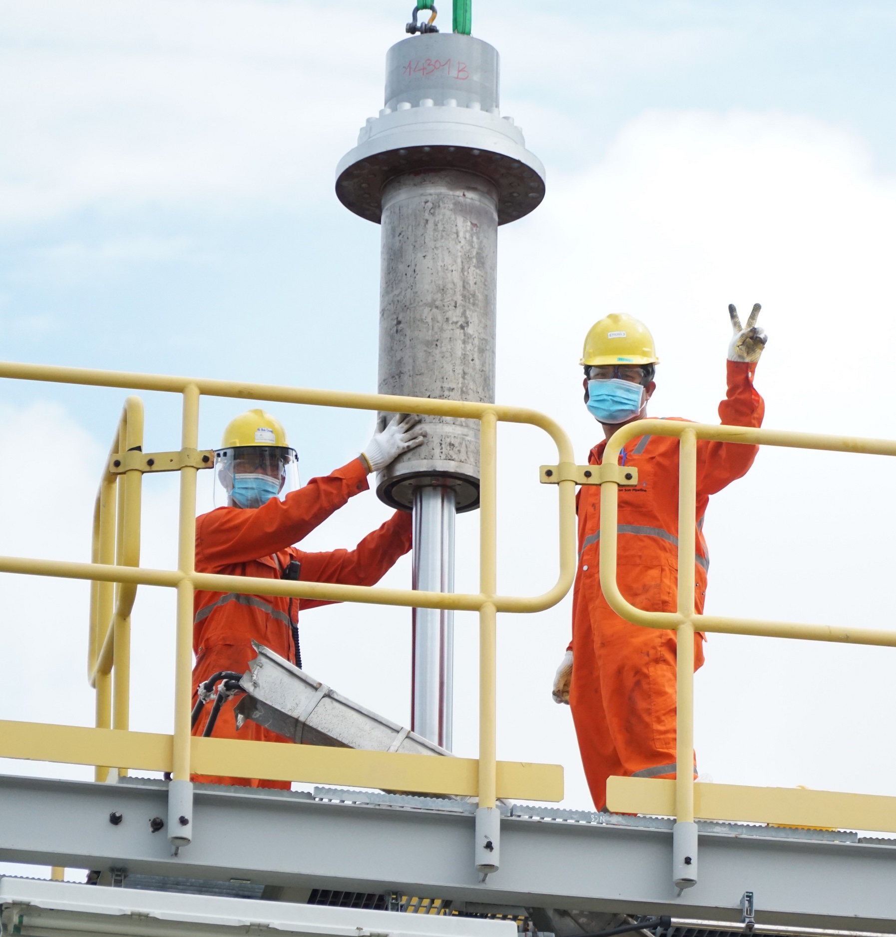 NCSP hoàn thành vượt tiến độ công tác bảo dưỡng lớn hệ thống khí Nam Côn Sơn 1