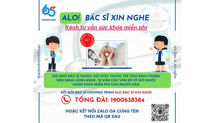 Bình Thuận Tư vấn sức khoẻ miễn phí qua chương trình “Alo Bác sĩ xin nghe”