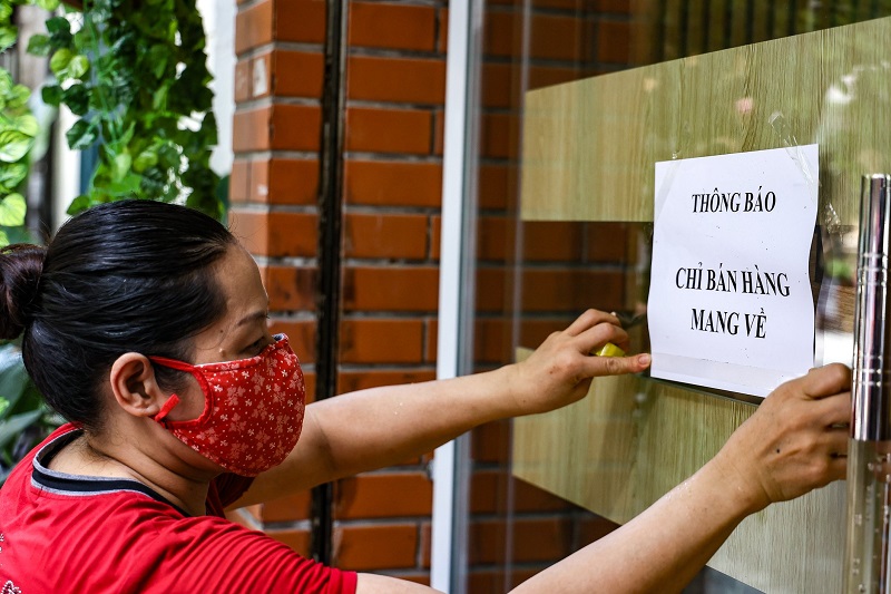 Hà Nội 22 quận, huyện được mở hàng quán bán mang về