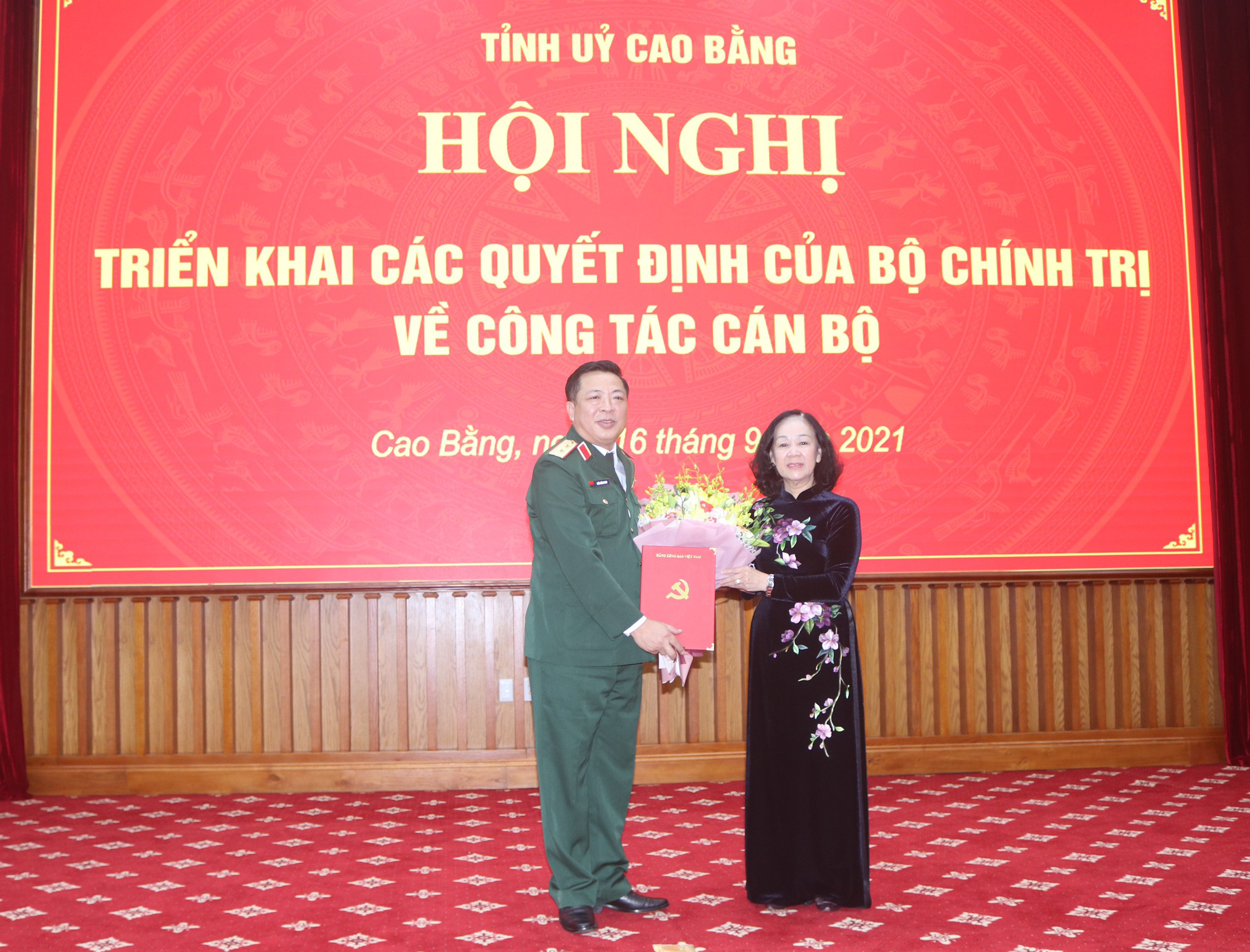 Trung tướng Trần Hồng Minh giữ chức Bí thư Tỉnh ủy Cao Bằng