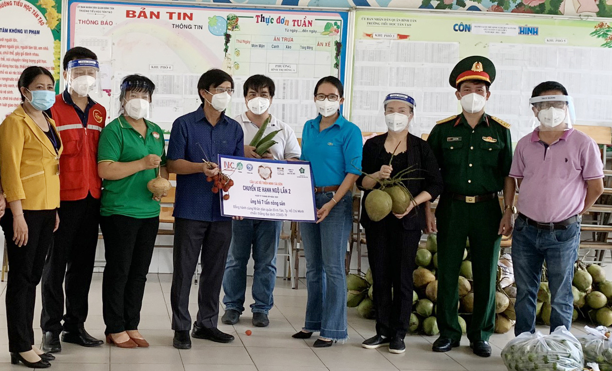 Chương trình “Chuyến xe hạnh ngộ” hỗ trợ TP Hồ Chí Minh chống dịch