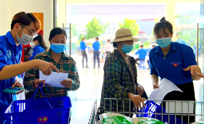 Mở thêm hai “Siêu thị mini 0 đồng - Hà Nội trái tim hồng” phục vụ người dân Thủ đô