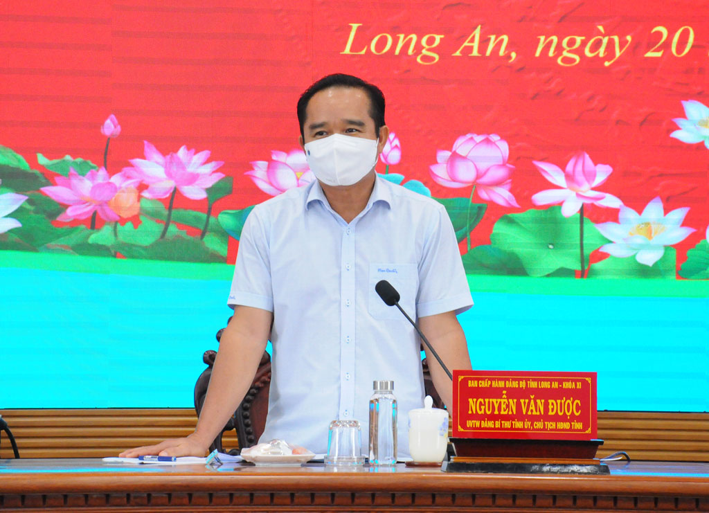 Long An Áp dụng Chỉ thị 15 từ 00 giờ ngày 21 9