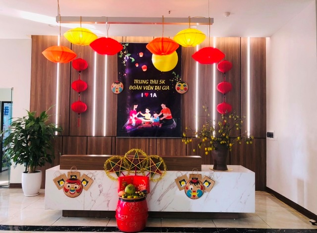 Trung thu 5K, đoàn viên tại gia