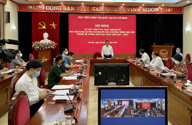 Năm 2025, 100 các cơ sở giáo dục trong hệ thống giáo dục quốc dân tổ chức giáo dục quyền con người