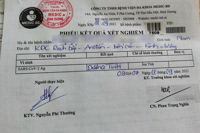 Sửa phiếu xét nghiệm để thông chốt kiểm dịch sẽ bị xử lý thế nào