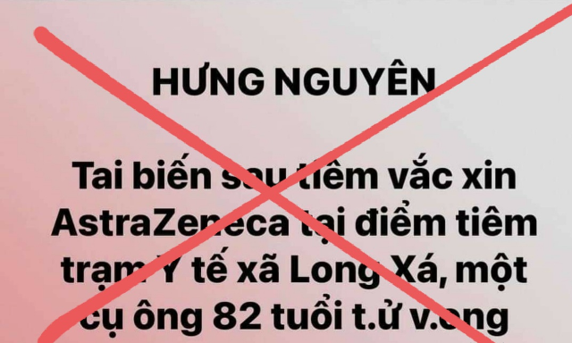 Nghệ An Cụ ông tử vong không phải do tiêm vaccine Covid-19 như tin đồn