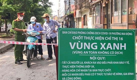 Thái Bình Thông tin cho người từ “vùng xanh” vào địa bàn là sai sự thật
