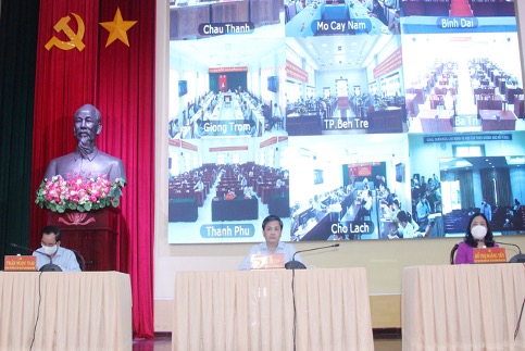 Bến Tre Mô hình kiêm nhiệm đã góp phần giảm đầu mối, số lượng cán bộ lãnh đạo