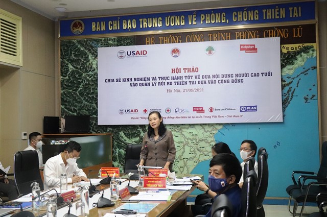 Phát huy vai trò của người cao tuổi trong phòng chống thiên tai