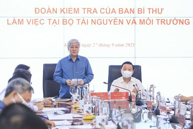 Bộ TN MT Phát huy tinh thần kiến tạo, liêm chính, hành động, phục vụ nhân dân