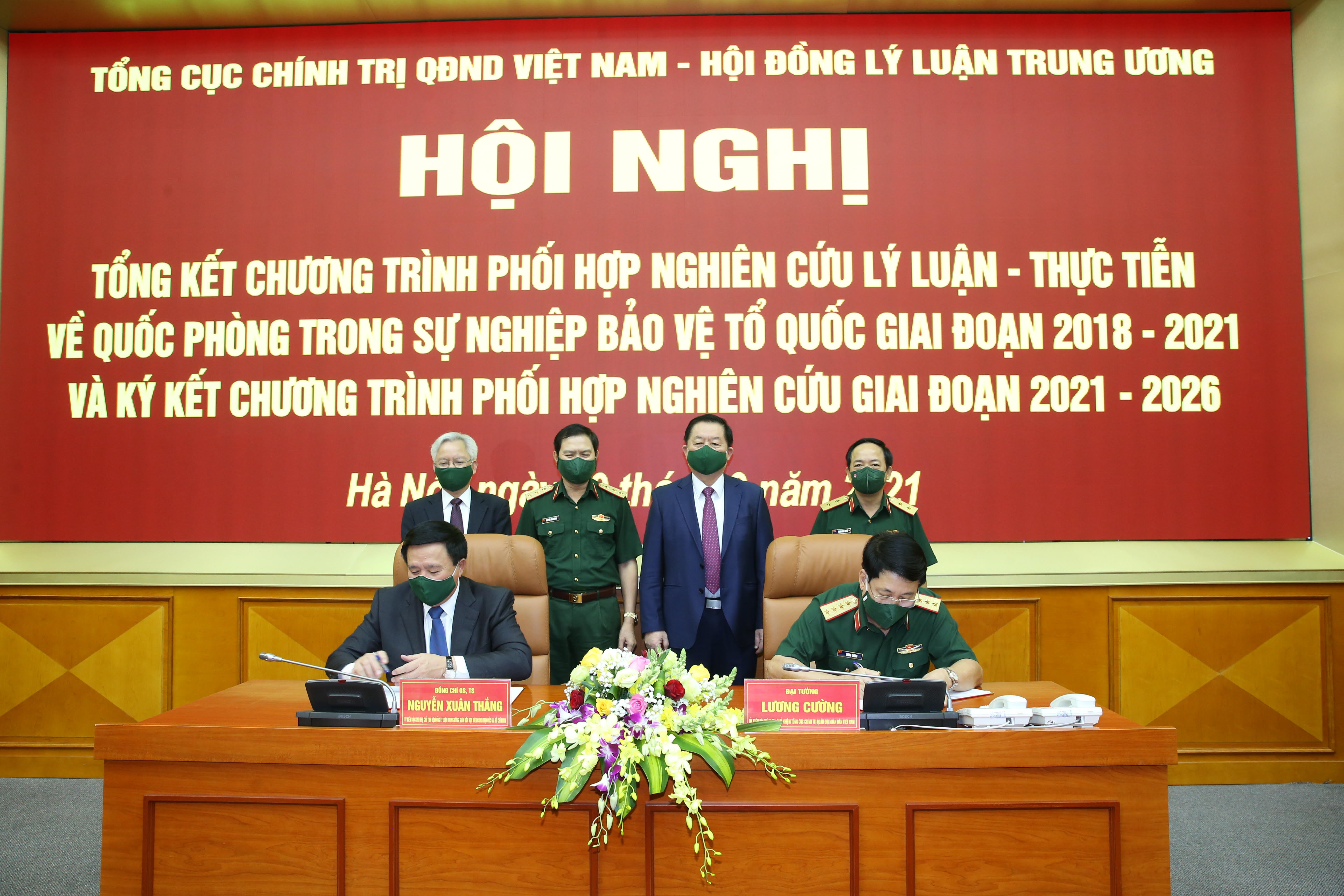 Tăng cường phối hợp nghiên cứu lý luận - thực tiễn về quốc phòng trong sự nghiệp bảo vệ Tổ quốc
