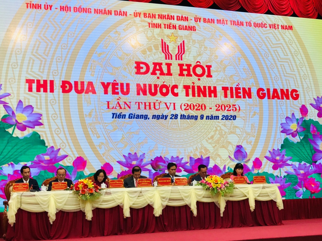 Tiền Giang Tích cực thi đua gắn với xây dựng, chỉnh đốn Ðảng