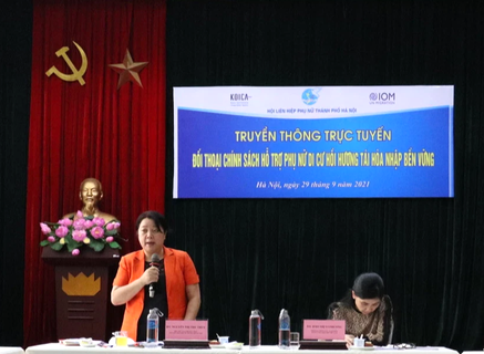 Hỗ trợ phụ nữ di cư hồi hương tái hòa nhập bền vững