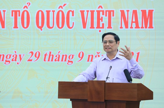 Thủ tướng Phạm Minh Chính Sát cánh, đồng lòng vì lợi ích quốc gia, dân tộc