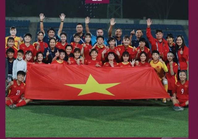 AFC gửi thư chúc mừng đội tuyển nữ Việt Nam