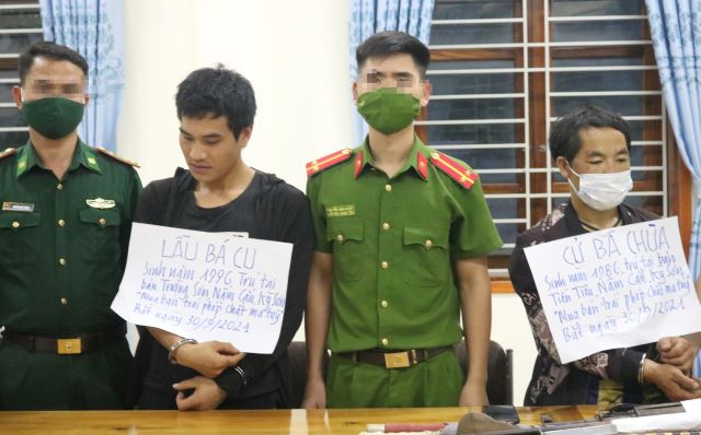 Nghệ An Bắt 2 đối tượng mua bán ma túy số lượng lớn