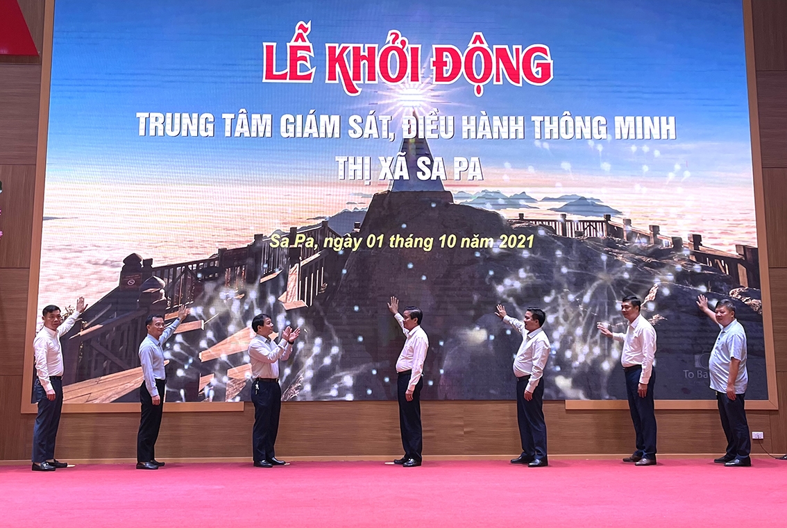 Lào Cai Khởi động Trung tâm giám sát, điều hành thông minh