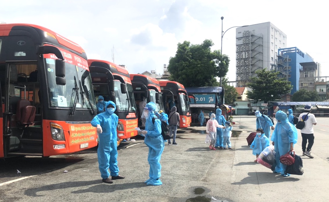 Gần 16 000 người dân Phú Yên từ vùng dịch trở về quê nhà bình an
