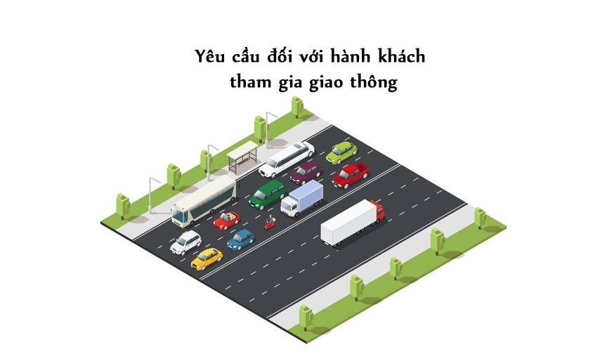 Yêu cầu đối với hành khách tham gia giao thông
