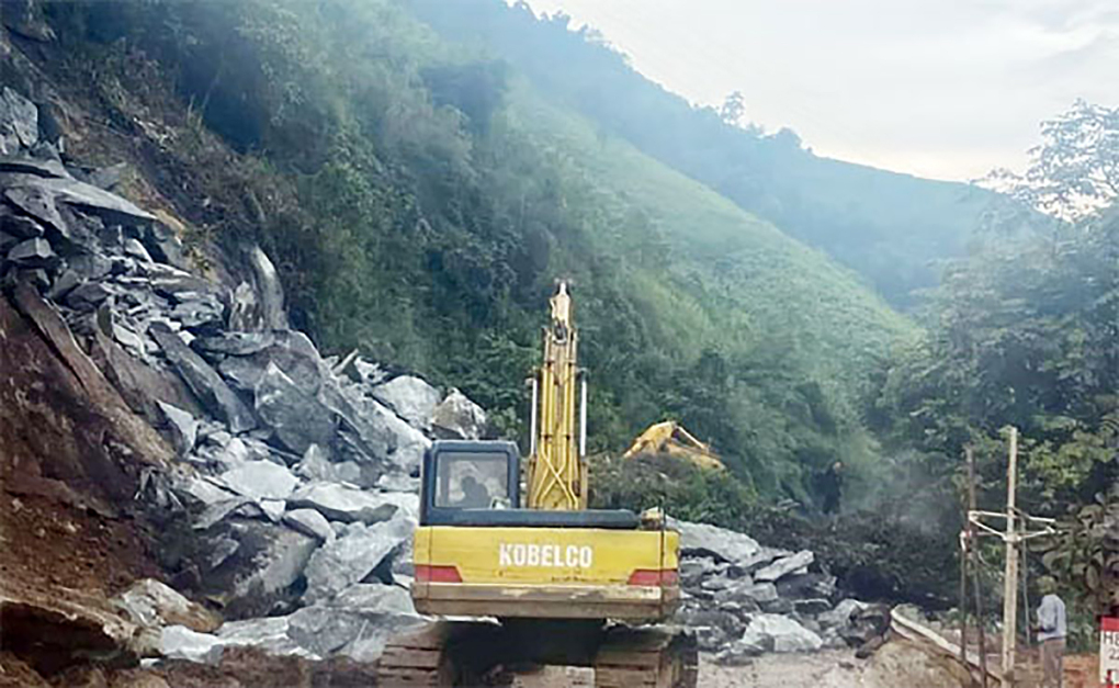 Ngành Giao thông vận tải - Xây dựng tỉnh Lào Cai chủ động ứng phó với tình hình mưa lũ năm 2021