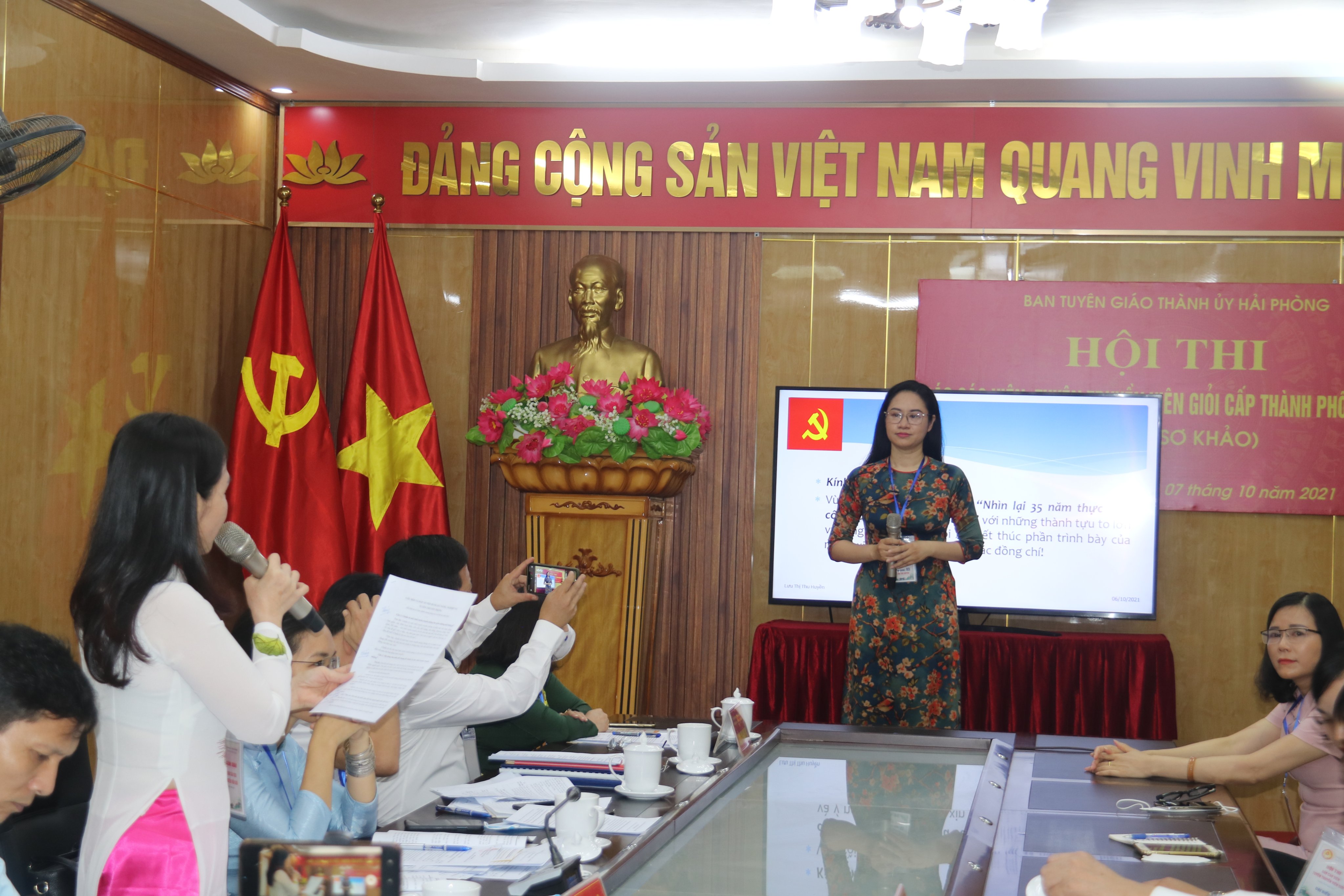 Hải Phòng Khai mạc vòng sơ khảo Hội thi báo cáo viên, tuyên truyền viên giỏi