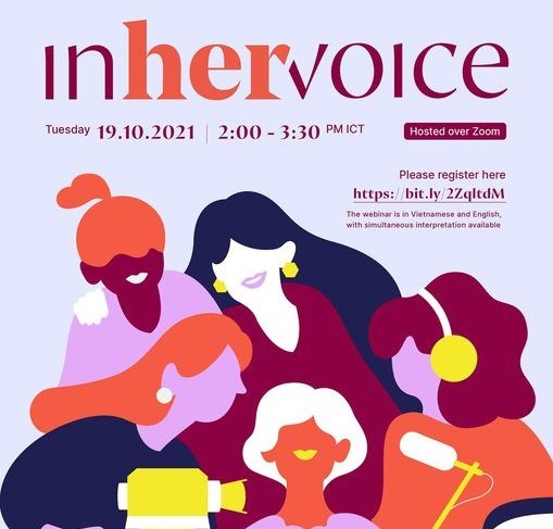 Tọa đàm trực tuyến “In her voice