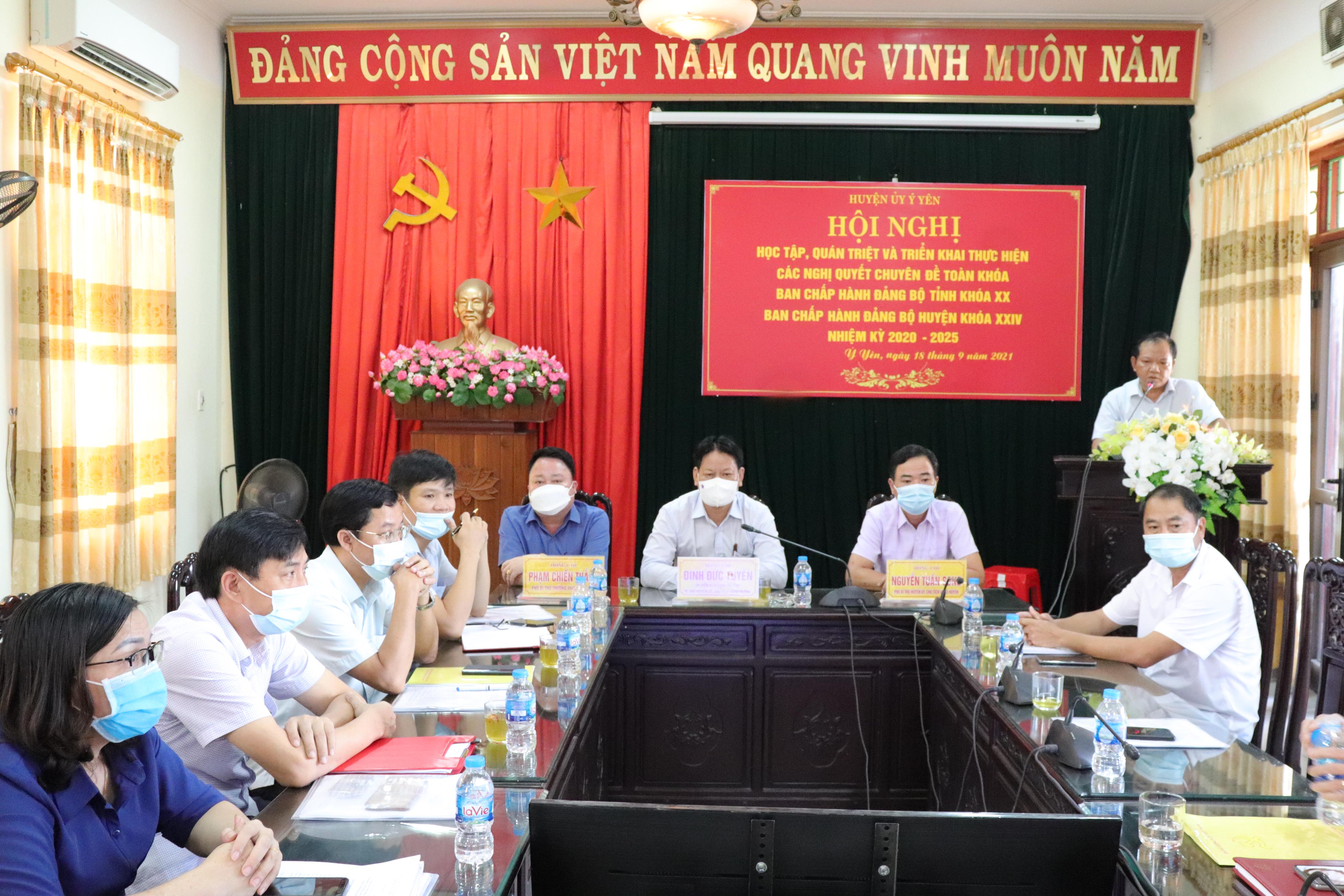 Ý Yên Nam Định  Không có tổ chức cơ sở đảng yếu kém