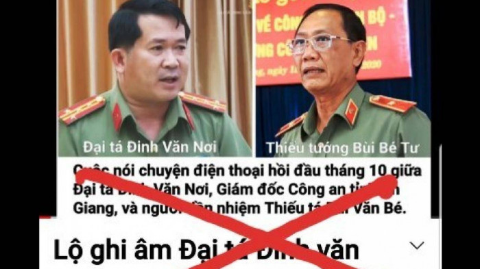 Nghi can cắt ghép ghi âm, tung tin giả sẽ đối diện mức án nào