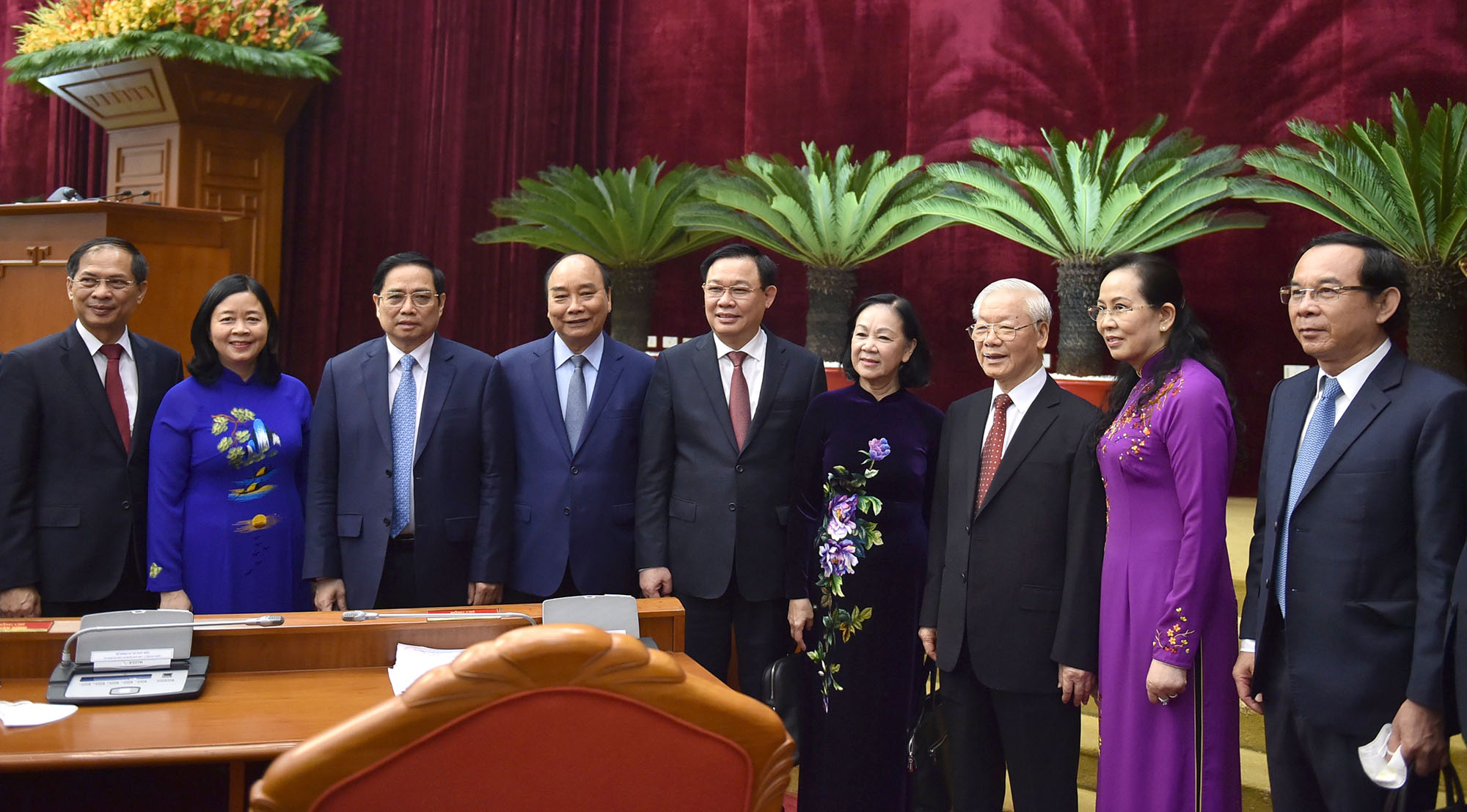 Hình ảnh bế mạc Hội nghị Trung ương 4 khóa XIII