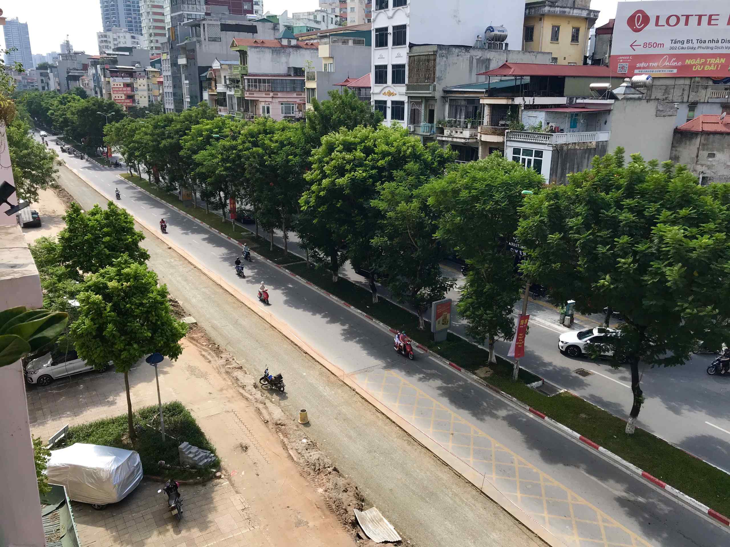 Gấp rút hoàn thiện dự án mở rộng lòng đường Trần Đăng Ninh