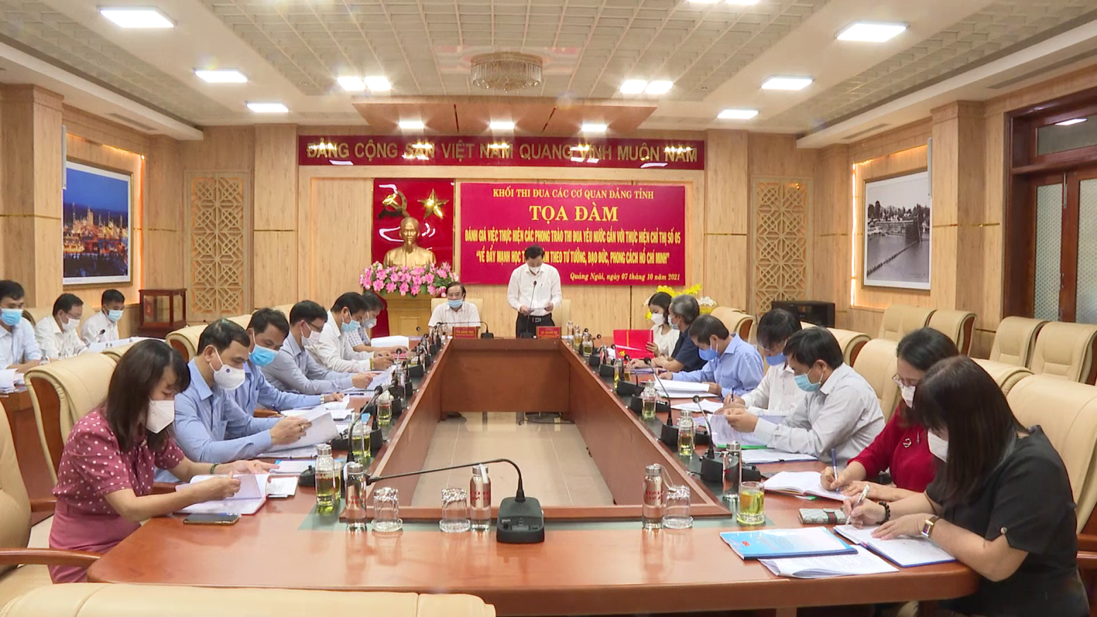 Quảng Ngãi Đẩy mạnh các phong trào thi đua yêu nước gắn với thực hiện Chỉ thị 05